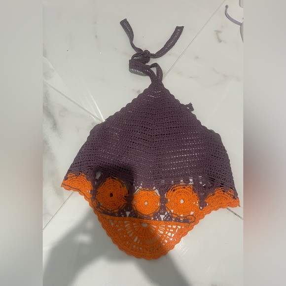 Zara crochet top with open back. - Picture 1 of 1